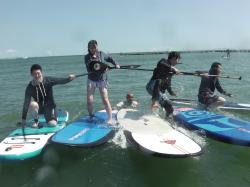 7/24PM2 sup（サップ、スタンドアップパドル）体験スクール付きレンタル 動画　鎌倉ハイサーフ