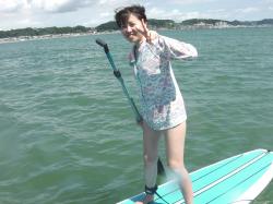 7/24PM2 sup（サップ、スタンドアップパドル）体験スクール付きレンタル 動画　鎌倉ハイサーフ