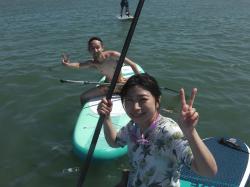 7/24PM2 sup（サップ、スタンドアップパドル）体験スクール付きレンタル 動画　鎌倉ハイサーフ