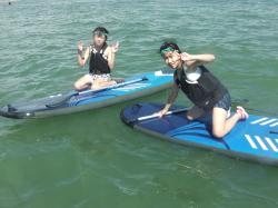 7/24PM2 sup（サップ、スタンドアップパドル）体験スクール付きレンタル 動画　鎌倉ハイサーフ