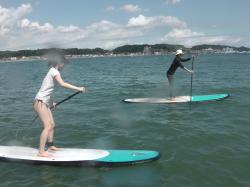 7/24PM2 sup（サップ、スタンドアップパドル）体験スクール付きレンタル 動画　鎌倉ハイサーフ