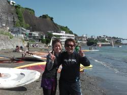 ウインドサーフィンスクール　動画　鎌倉ハイサーフ