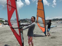 ウインドサーフィンスクール　動画　鎌倉ハイサーフ