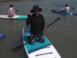 7/25AM1 sup（サップ、スタンドアップパドル）体験スクール付きレンタル 動画　鎌倉ハイサーフ