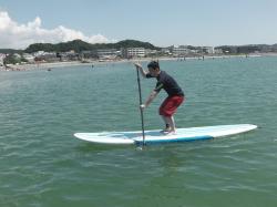 7/25AM1 sup（サップ、スタンドアップパドル）体験スクール付きレンタル 動画　鎌倉ハイサーフ