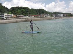 7/25 AM3 sup（サップ、スタンドアップパドル）体験スクール付きレンタル 動画　鎌倉ハイサーフ