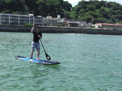 7/25 PM sup（サップ、スタンドアップパドル）体験スクール付きレンタル 動画　鎌倉ハイサーフ