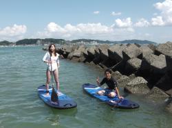 7/25 PM sup（サップ、スタンドアップパドル）体験スクール付きレンタル 動画　鎌倉ハイサーフ