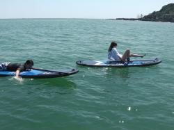 7/25 PM sup（サップ、スタンドアップパドル）体験スクール付きレンタル 動画　鎌倉ハイサーフ