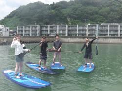 7/31 AM1 sup（サップ、スタンドアップパドル）体験スクール付きレンタル 動画　鎌倉ハイサーフ