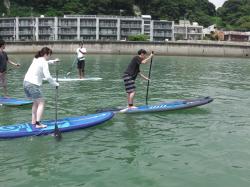 7/31AM2  sup（サップ、スタンドアップパドル）体験スクール付きレンタル 動画　鎌倉ハイサーフ