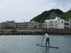 8/2 AM sup（サップ、スタンドアップパドル）体験スクール付きレンタル 動画　鎌倉ハイサーフ