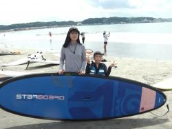 8/2 AM sup（サップ、スタンドアップパドル）体験スクール付きレンタル 動画　鎌倉ハイサーフ