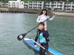 8/2 AM sup（サップ、スタンドアップパドル）体験スクール付きレンタル 動画　鎌倉ハイサーフ