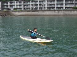 8/2 AM sup（サップ、スタンドアップパドル）体験スクール付きレンタル 動画　鎌倉ハイサーフ