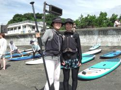8/11 AM sup（サップ、スタンドアップパドル）体験スクール付きレンタル 動画　鎌倉ハイサーフ