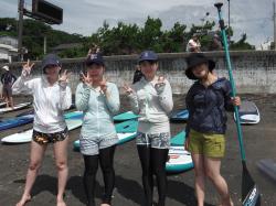 8/11 AM sup（サップ、スタンドアップパドル）体験スクール付きレンタル 動画　鎌倉ハイサーフ