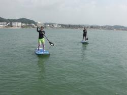 8/26 AM sup（サップ、スタンドアップパドル）体験スクール付きレンタル 動画　鎌倉ハイサーフ