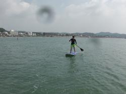 8/26 AM sup（サップ、スタンドアップパドル）体験スクール付きレンタル 動画　鎌倉ハイサーフ