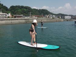 8/28 AM2 sup（サップ、スタンドアップパドル）体験スクール付きレンタル 動画　鎌倉ハイサーフ
