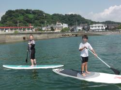 8/28 AM2 sup（サップ、スタンドアップパドル）体験スクール付きレンタル 動画　鎌倉ハイサーフ