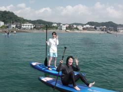 8/28 AM2 sup（サップ、スタンドアップパドル）体験スクール付きレンタル 動画　鎌倉ハイサーフ