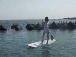 8/28 PM sup（サップ、スタンドアップパドル）体験スクール付きレンタル 動画　鎌倉ハイサーフ