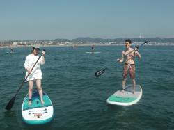 8/28 PM sup（サップ、スタンドアップパドル）体験スクール付きレンタル 動画　鎌倉ハイサーフ