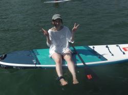 8/28 PM sup（サップ、スタンドアップパドル）体験スクール付きレンタル 動画　鎌倉ハイサーフ