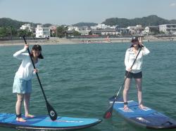 8/28 PM sup（サップ、スタンドアップパドル）体験スクール付きレンタル 動画　鎌倉ハイサーフ