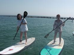 8/28 PM sup（サップ、スタンドアップパドル）体験スクール付きレンタル 動画　鎌倉ハイサーフ