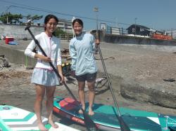 8/28PM2 sup（サップ、スタンドアップパドル）体験スクール付きレンタル 動画　鎌倉ハイサーフ