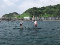 8/29 AM sup（サップ、スタンドアップパドル）体験スクール付きレンタル 動画　鎌倉ハイサーフ