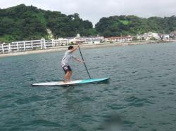 8/29 AM sup（サップ、スタンドアップパドル）体験スクール付きレンタル 動画　鎌倉ハイサーフ