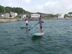 8/29 AM sup（サップ、スタンドアップパドル）体験スクール付きレンタル 動画　鎌倉ハイサーフ