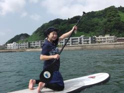 8/29 AM2 sup（サップ、スタンドアップパドル）体験スクール付きレンタル 動画　鎌倉ハイサーフ