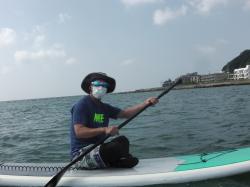 8/29 AM2 sup（サップ、スタンドアップパドル）体験スクール付きレンタル 動画　鎌倉ハイサーフ