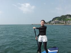 8/29 AM2 sup（サップ、スタンドアップパドル）体験スクール付きレンタル 動画　鎌倉ハイサーフ