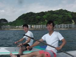 8/29 AM2 sup（サップ、スタンドアップパドル）体験スクール付きレンタル 動画　鎌倉ハイサーフ