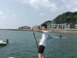 8/29 AM2 sup（サップ、スタンドアップパドル）体験スクール付きレンタル 動画　鎌倉ハイサーフ