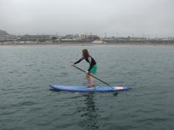 9/4AM sup（サップ、スタンドアップパドル）体験スクール付きレンタル 動画　鎌倉ハイサーフ