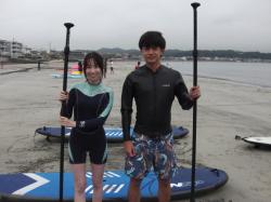 9/4AM sup（サップ、スタンドアップパドル）体験スクール付きレンタル 動画　鎌倉ハイサーフ