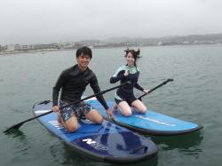 9/4AM sup（サップ、スタンドアップパドル）体験スクール付きレンタル 動画　鎌倉ハイサーフ