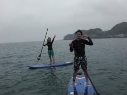 9/4AM sup（サップ、スタンドアップパドル）体験スクール付きレンタル 動画　鎌倉ハイサーフ