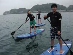 9/4AM sup（サップ、スタンドアップパドル）体験スクール付きレンタル 動画　鎌倉ハイサーフ