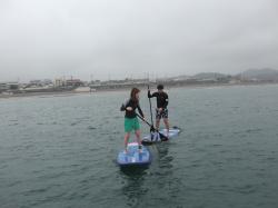 9/4AM sup（サップ、スタンドアップパドル）体験スクール付きレンタル 動画　鎌倉ハイサーフ