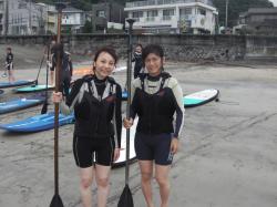 9/5AM sup（サップ、スタンドアップパドル）体験スクール付きレンタル 動画　鎌倉ハイサーフ
