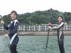 9/5AM sup（サップ、スタンドアップパドル）体験スクール付きレンタル 動画　鎌倉ハイサーフ