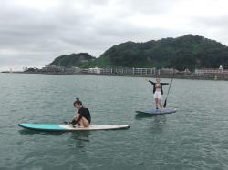 9/5PM sup（サップ、スタンドアップパドル）体験スクール付きレンタル 動画　鎌倉ハイサーフ