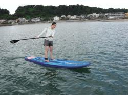 9/7AM sup（サップ、スタンドアップパドル）体験スクール付きレンタル 動画　鎌倉ハイサーフ
